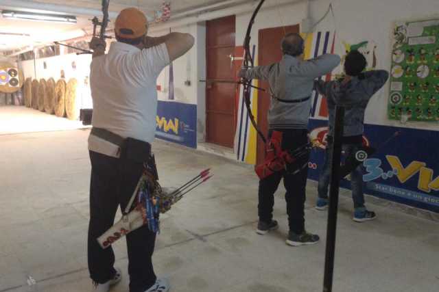 Enziteto, l� dove si pratica il tiro con l'arco: �Ma lo spazio � poco�